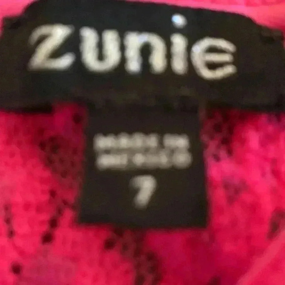 (5 for  $25) Zunie girls, party dress, size 7, EUC - Picture 5 of 9